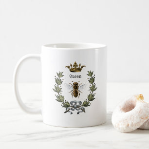 Koningin Bee Crown en Wreath Koffiemok
