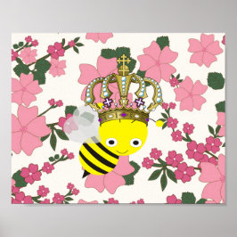Koningin Bee Frameable Poster