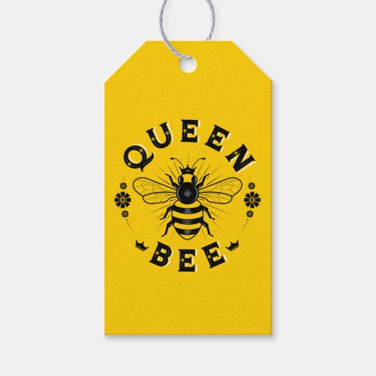 Koningin Bee/Gift Label Cadeaulabel (Voorkant)