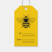 Koningin Bee/Gift Label Cadeaulabel (Achterkant)