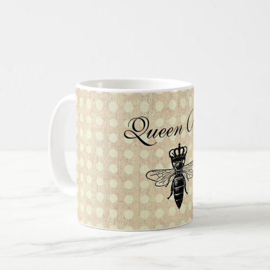  koningin Bee Koffiemok (Voorkant links)