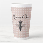 koningin Bee Latte Mok (Voorkant)