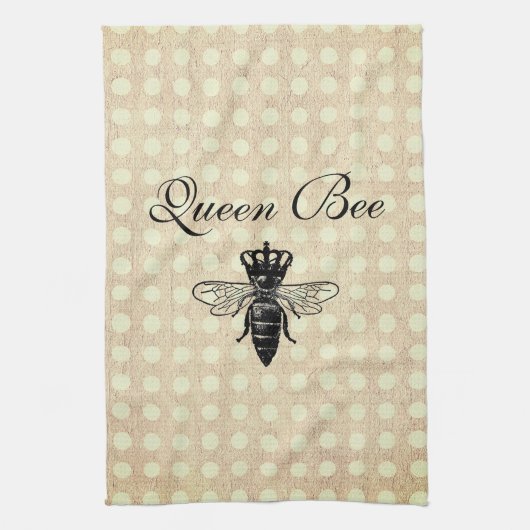 koningin Bee Theedoek (Verticaal)