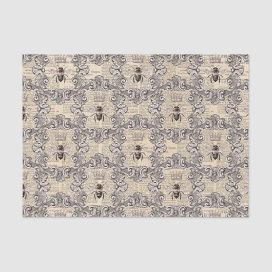  koningin Bee Tissuepapier (Voorkant)