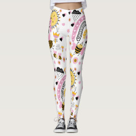 Koningin BEES Cute BFF, Baby Girl, Girly Gifts Pin Leggings