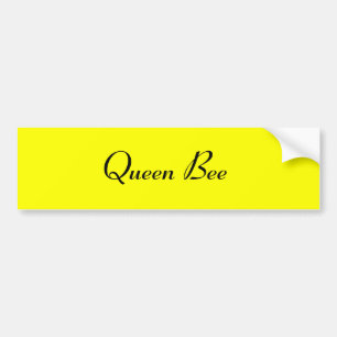 Koningin Bij Bumpersticker