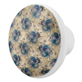  koningin bij en blauw Rozen keramische romp Keramische Knop