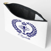 Koningin bij gepersonaliseerd etui (Open)