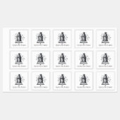 Koningin Bij Imkerij Bijenstal Labels (Vel)