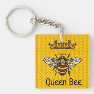 Koningin bij sleutelhanger