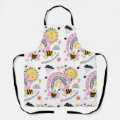 Koningin Bijen Beste Vriendinnen Voor Altijd Schat Schort (Voorkant)