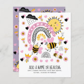 Koningin BIJEN Schattige BFF, Baby Meisje, Meisjes (Voorkant / Achterkant)