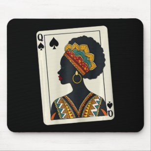 Koningin Black History Month bewustzijn Melanine A Muismat