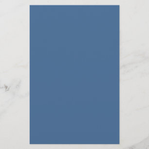 Koningin Blauwe Effen Kleur Briefpapier
