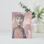 koningin briefkaart (Staand voorkant)