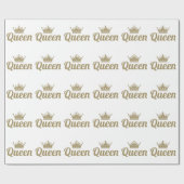 koningin cadeaupapier (Vlak)