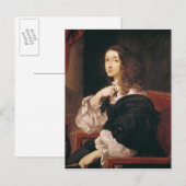 Koningin Christina van Zweden Briefkaart (Voorkant / Achterkant)