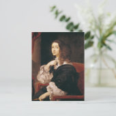 Koningin Christina van Zweden Briefkaart (Staand voorkant)