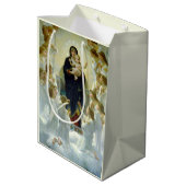 Koningin der Engelen (door Bouguereau) Medium Cadeauzakje (Achterkant Gekanteld)