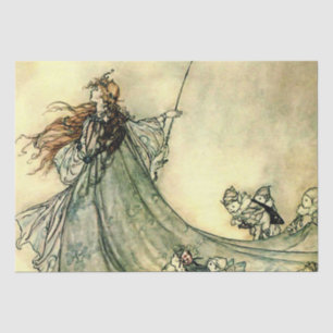 “Koningin der feeën” door Arthur Rackham Tissuepapier
