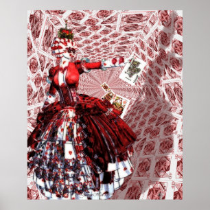 Koningin der Heten (Alice-in-Wonderland) Poster