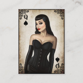 Koningin der Spaden - Visitekaartje