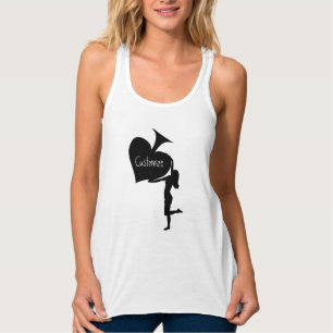 Koningin der Spades Holding Black Ace Thunder_Cove Tanktop