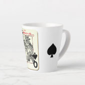 Koningin der Spades Thunder_Cove Latte Mok (Rechterhoek)