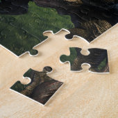 Koningin Draken Wyvern Vuur Ademend Kasteel Legpuzzel (Zijkant)