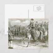 koningin Elizabeth bij Tilbury Briefkaart (Voorkant / Achterkant)