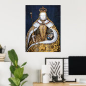 Koningin Elizabeth I: Coronatie Poster (Thuiskantoor)
