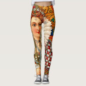 koningin Elizabeth I Leggings (Voorkant)