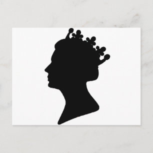 koningin Elizabeth II Briefkaart