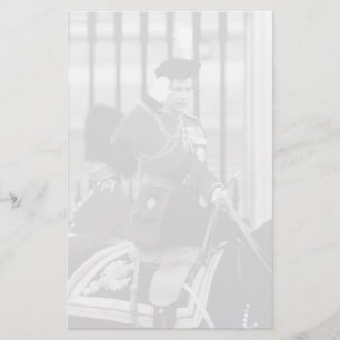  koningin Elizabeth II Buckingham Palace 1970 Briefpapier
