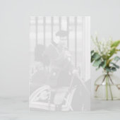  koningin Elizabeth II Buckingham Palace 1970 Briefpapier (Staand voorkant)