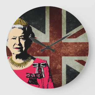 koningin Elizabeth II klok