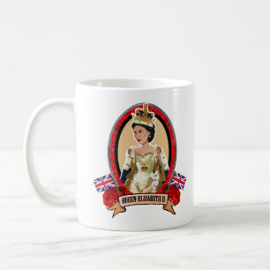 koningin Elizabeth II koninklijke mok