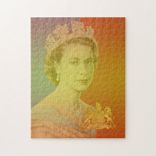 koningin Elizabeth II Legpuzzel