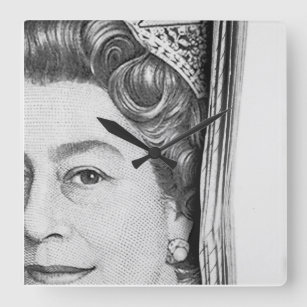 koningin Elizabeth II Vierkante Klok