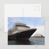 koningin Elizabeth in het Briefkaart Circular Quay (Voorkant / Achterkant)