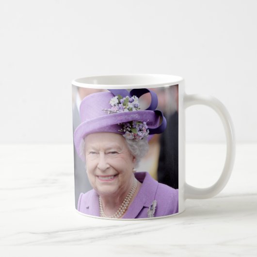 koningin Elizabeth of England Koffiemok (Rechts)