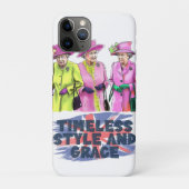 koningin Elizabeth- Timeless Style en Grace Case-Mate iPhone Case (Achterkant)