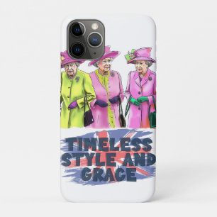 koningin Elizabeth- Timeless Style en Grace iPhone 11 Pro Hoesje
