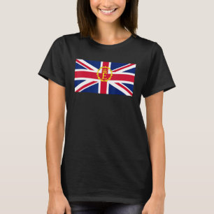 koningin Elizabeth's II Britse kroonkoninklijke ko T-shirt