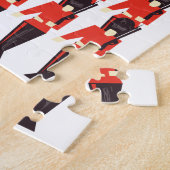 Koningin Garde Soldaten Patroon Legpuzzel (Zijkant)