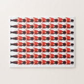 Koningin Garde Soldaten Patroon Legpuzzel (Horizontaal)