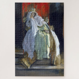 Koningin Gertrude (door Edwin Austin Abbey) Legpuzzel