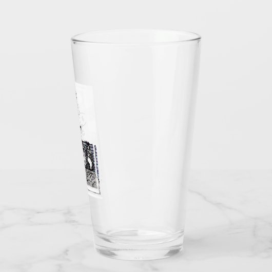 koningin glas (Links)