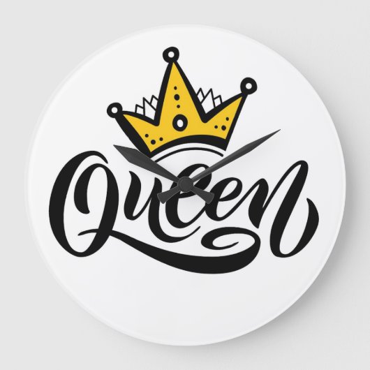 koningin grote klok (Voorkant)