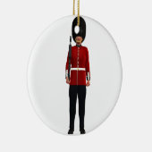 Koningin Guardsman Keramisch Ornament (Rechts)